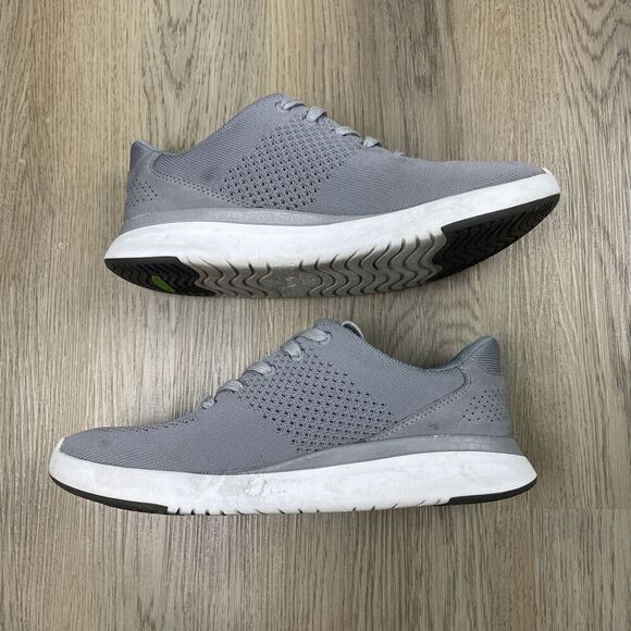 Kizik Shoes Mens 8.5 Gray Lima Handsfree Athletic Sneakers Lightweight Mesh - Picture 8 of 14